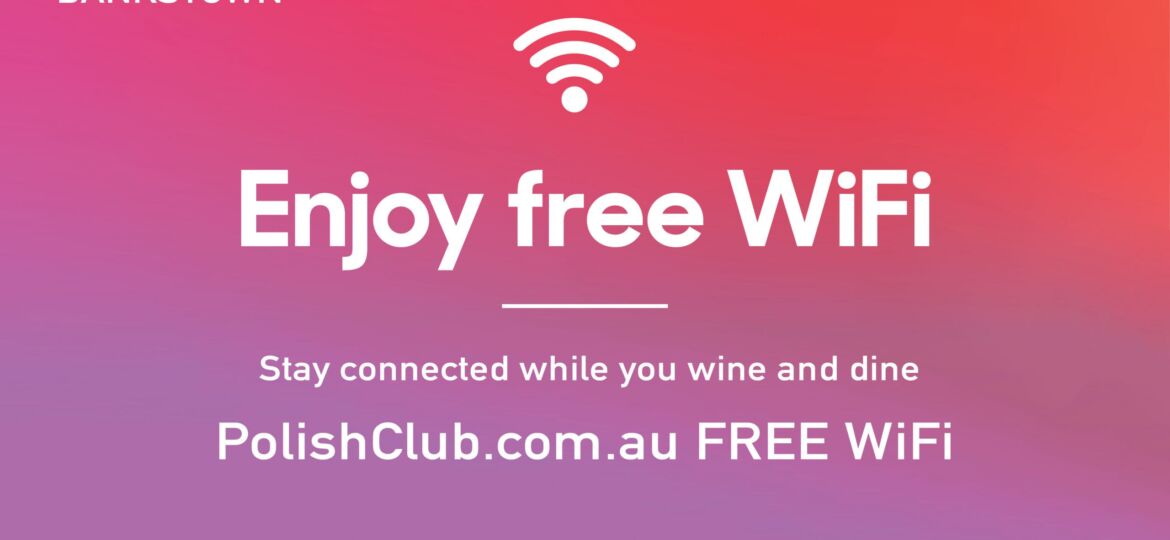 PolishClub.com.au FREE WiFi