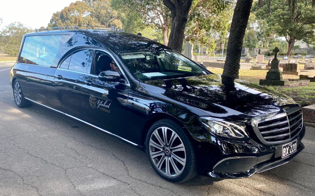 Our Mercedes Benze Hearse