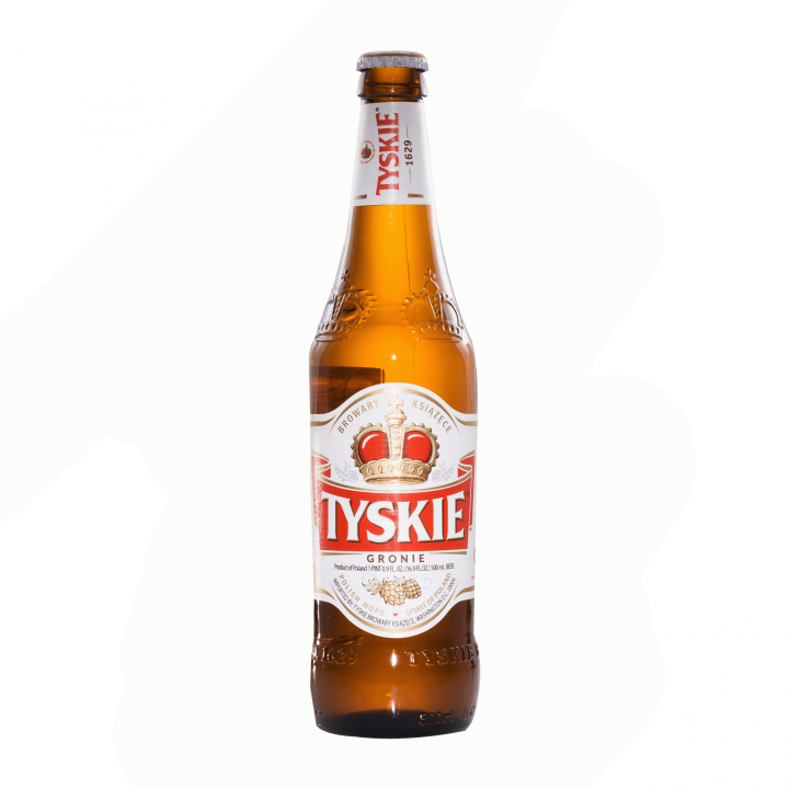Tyskie Gronie Premium Polish Lager 500ml The Polish Club Bankstown