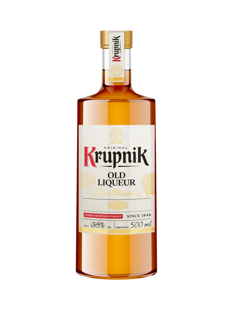 Krupnik Old Liqueur Honey Vodka (Miodowy) 500ml (ABV 38%)