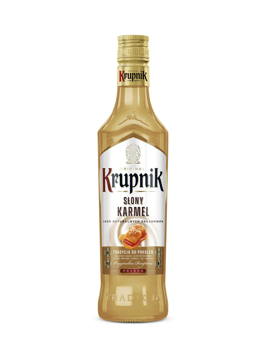 Krupnik Salted Caramel Vodka Liqueur (Słony Karmel) 500ml (ABV 16%)